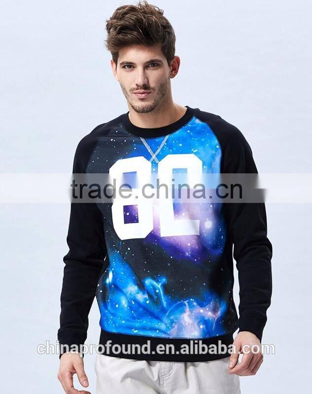 Custom Made Fashion Sweatshits Wholesale Men Sweatshirt Printing