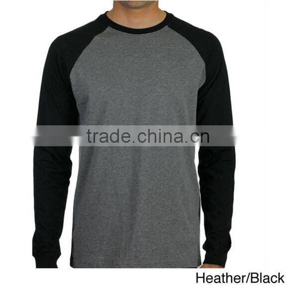 Canvas Men's Long Sleeve Baseball T-shirt