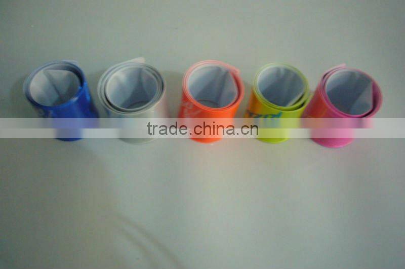 Magic ruler reflective slap bracelet