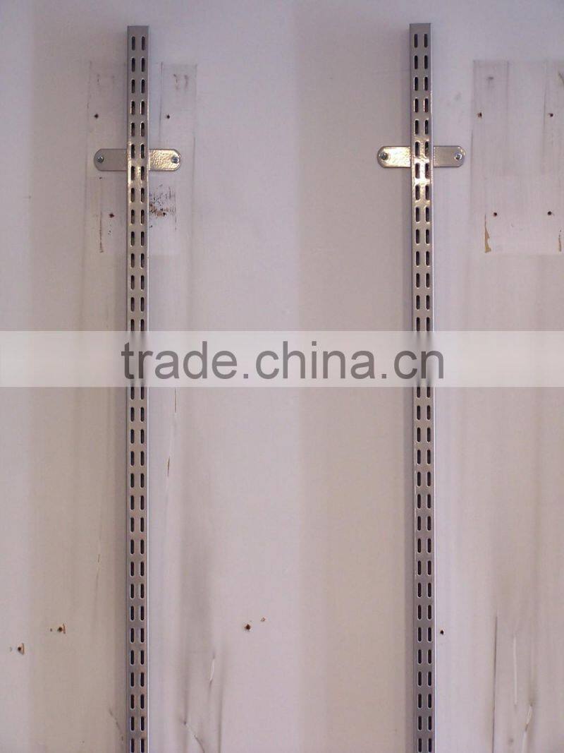 Double layer slotted square tube