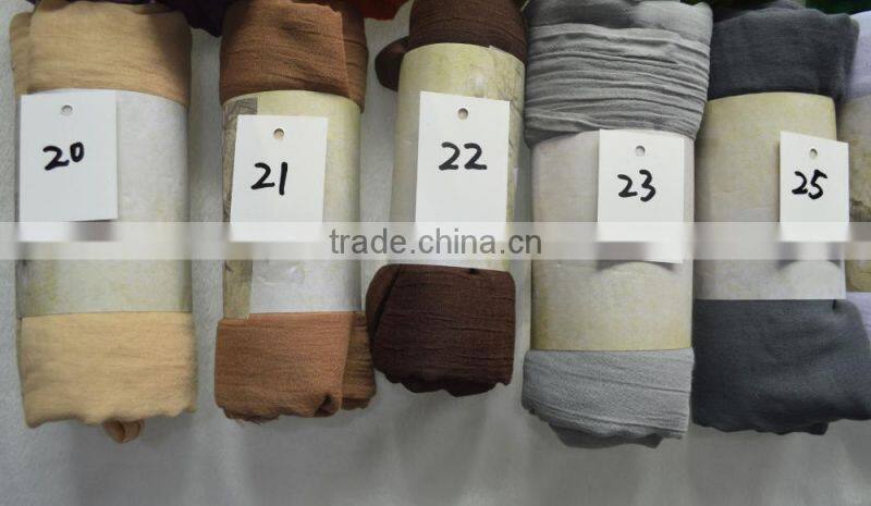 2016 hot popular plain Modal fiber voile lady soft fluffy rayon viscose scarf shawl 26colors stock