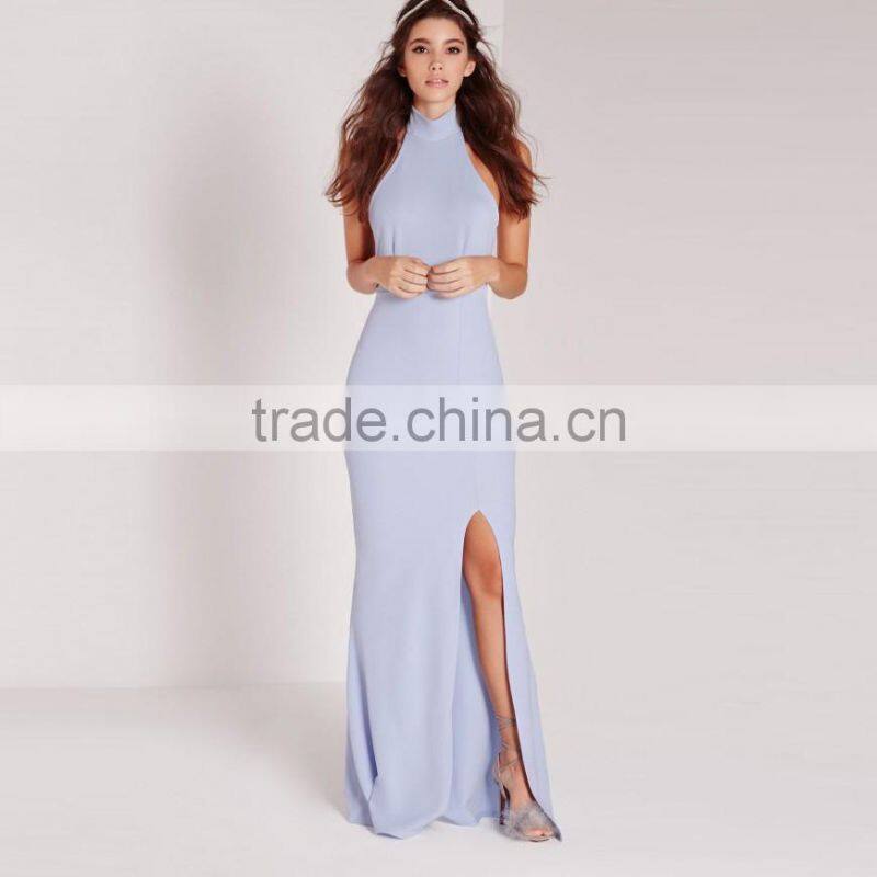 designer one piece party dress long frog backless style