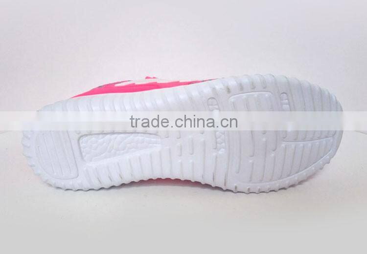 PU upper material promotion women shoes pink