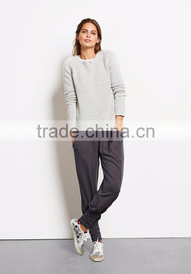Grey Ladies Sweater Designs Pictures Sweater Women Fashionable Knitwear 2016