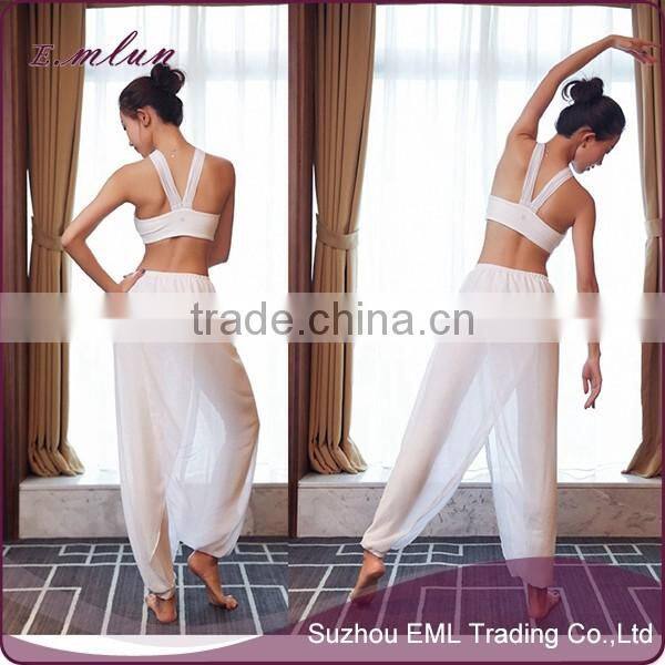 Hot sale women sexy tight sport bra breathable compression top