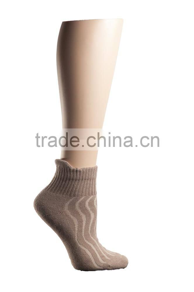 Black Handlink Toe Diabetic Crew Socks