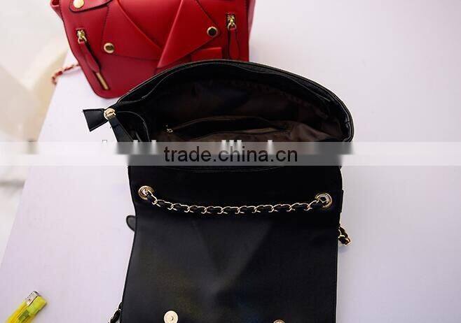 2016 New Design Hollow out Genuine Leather Young Lady Tote Bag Women Handbag Shouder Bags for women