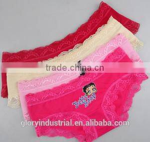 Brand hot sell lace ribbon underwear for women