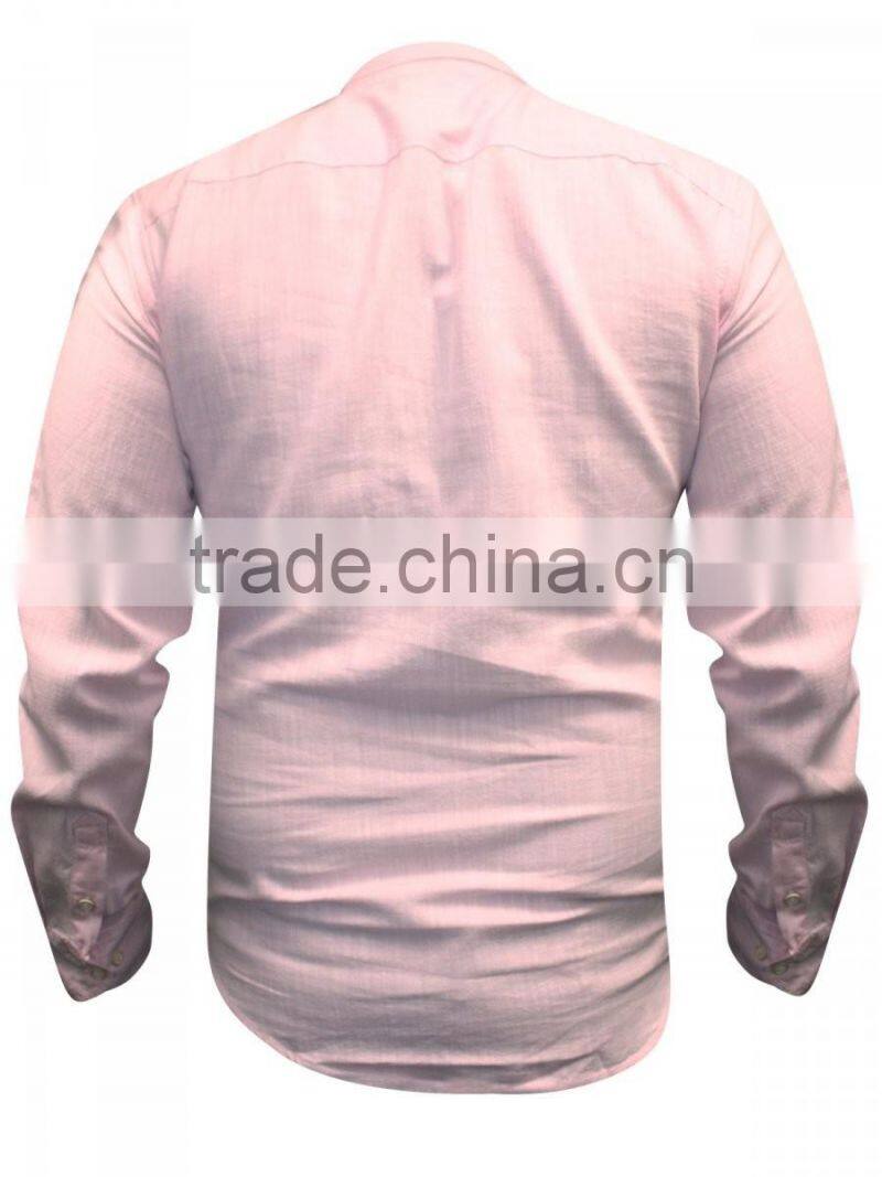 " Light Pink Casual Shirt "