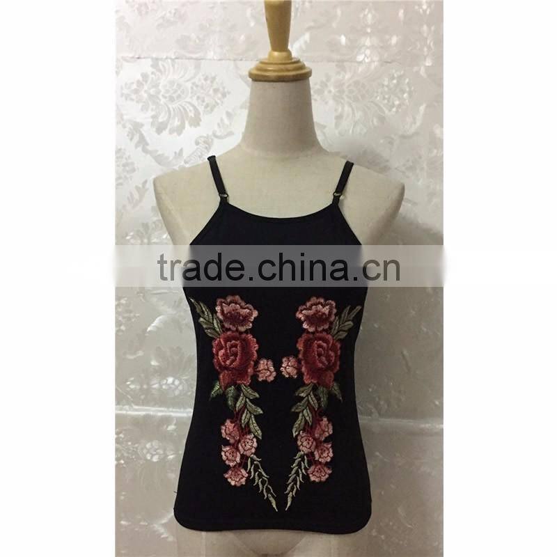 Polyester Crop Top Tank Top2014 new arrive women different size for choice & short front long back printed