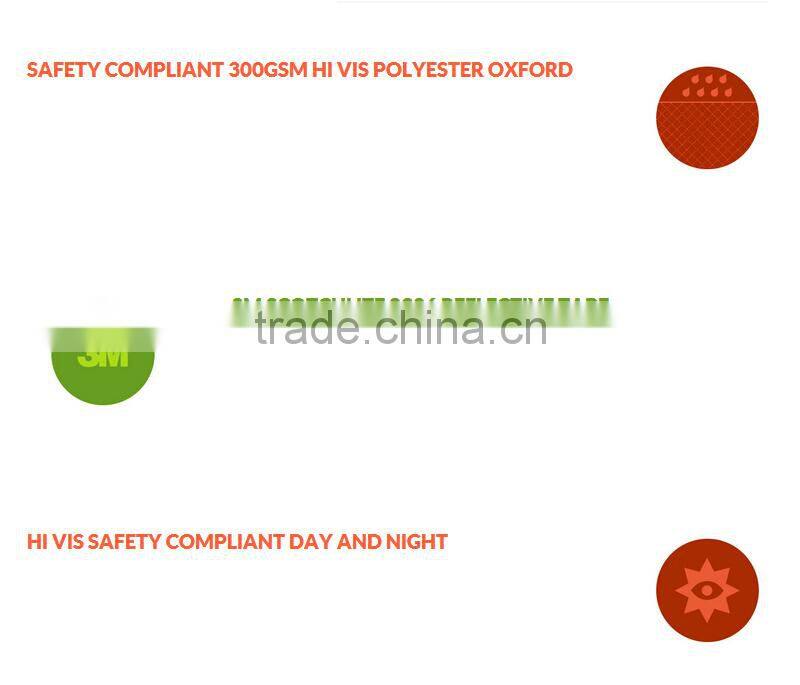 PU COATING UPF 50+ CUSTOMIZED HI VIS YELLOW WORK JACKET