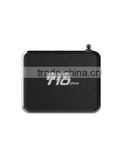 TV Box With Led Clock Display Google Free T10 Plus S905 2G 8G Quad Core KODI16.0 Android 5.1