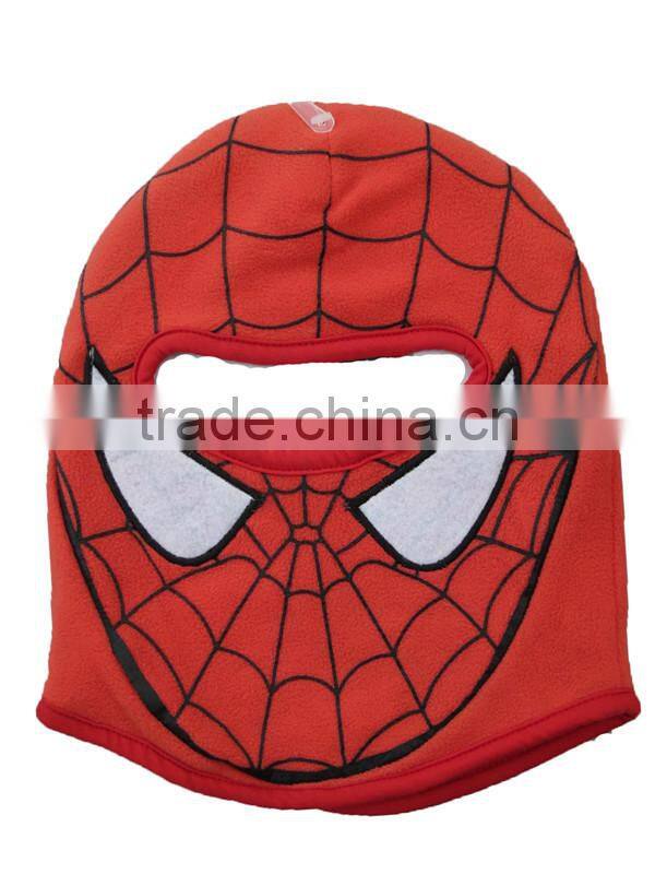 cartoon mask polar fleece face beanie hat