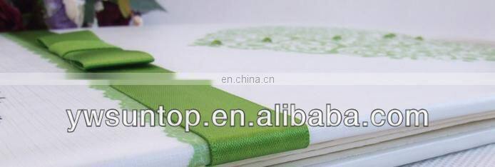 Red Hearts satin wedding signature guest book decorations party supplies