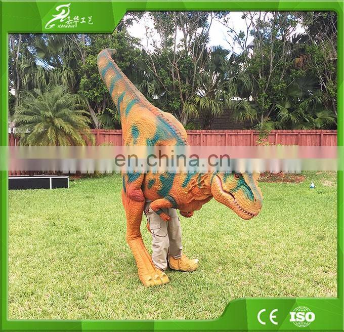 KAWAH Life Like Adult Realistic Life Like T Rex Dinosaur Costume
