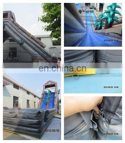 Newest exciting inflatable slide giant inflatable toboggan slide