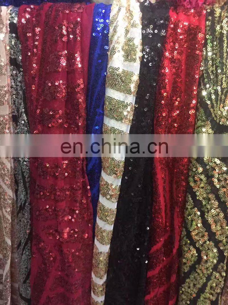 Wholesale high quality colorful beautiful polyester lace fabric for dress