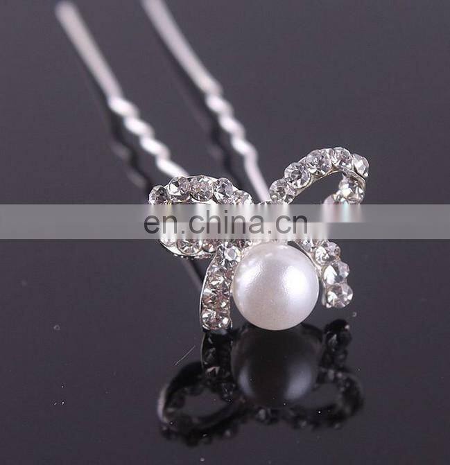 Factory wholesale silver five star hair pins