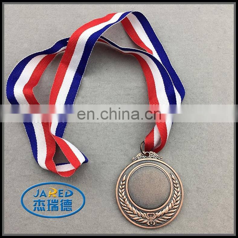 Cheap Zinc Die Cast Medal With Ribbon