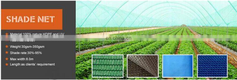 High quality Green House Agriculture HDPE 6 needles Sun Shade Net