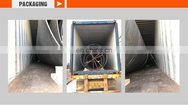 Q235 ssaw water pipe line/spiral welded steel pipe supplier