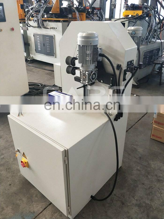 P-100 Automatic grinding belt curved pipe polishing machine for max stainless steel pipe 110mm