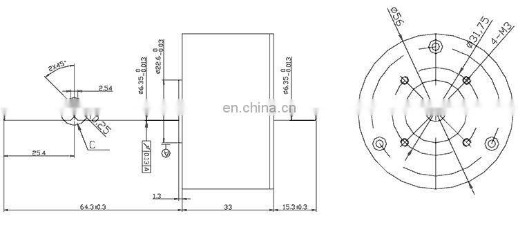 brushless dc electric motor 24v bldc motor BMM732