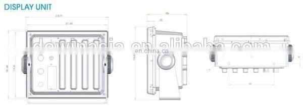 Marine 5.6 inches echo sounder for fishing