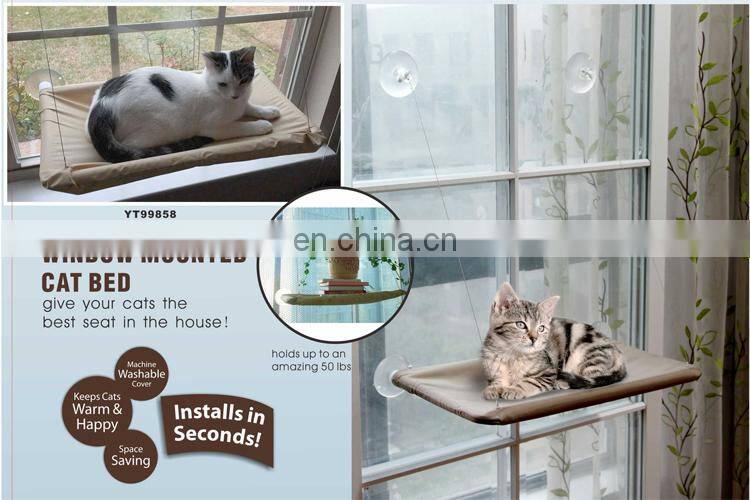 Manufacture Sale Customized Cat Hanging Bed Window Mounted
