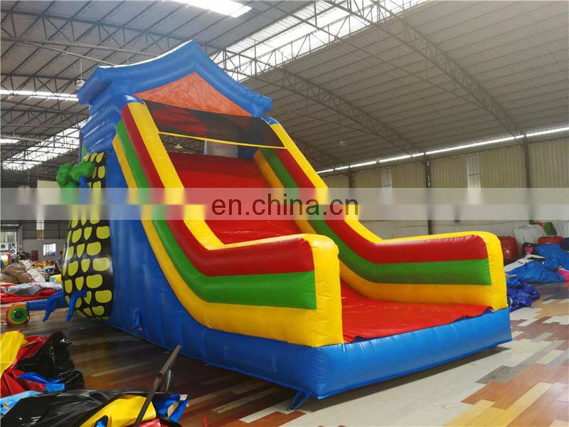 Mobile cliff climb camp sporting inflatable rock slide for Children amusement parks
