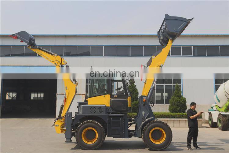 Multi-purpose 60-120HP diesel backhoe loader with cabin
