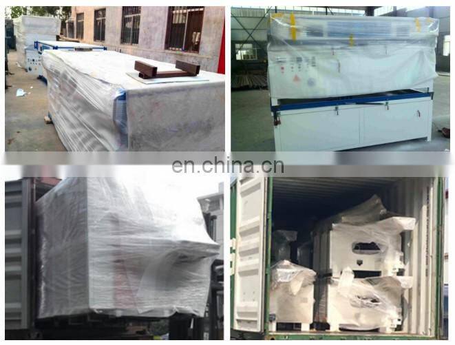 automatic kitchen cabinet wood door laminating machine
