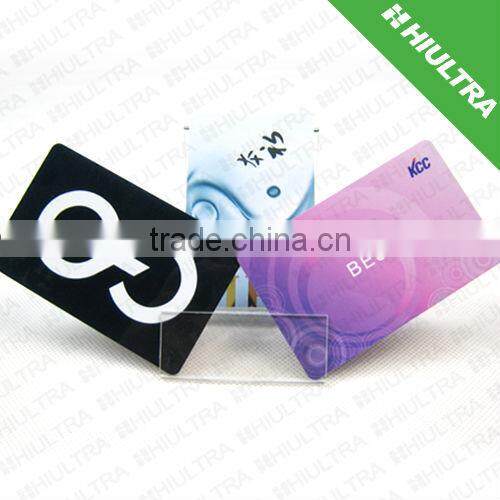 blank ID card for magnetic stripe and chip mangnetic stripe