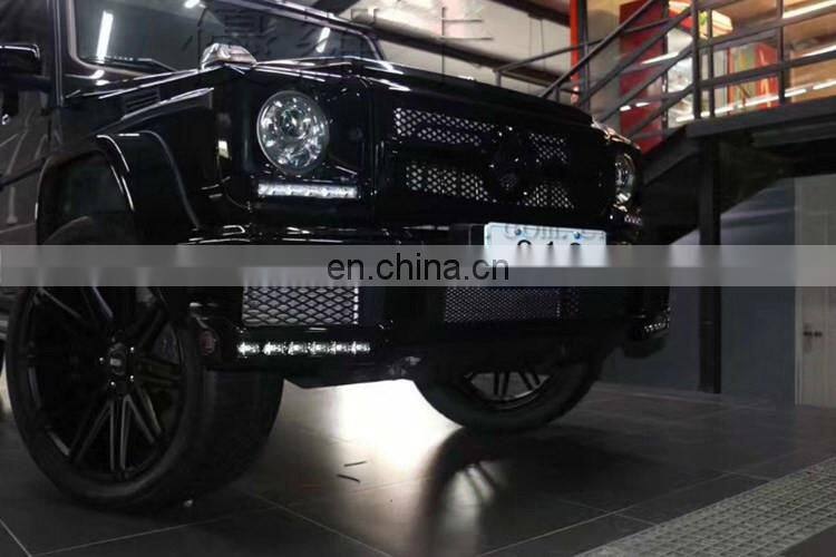 G-CLASS W463 G350 G500 G63 G65 front lip lamps 2017y PP material