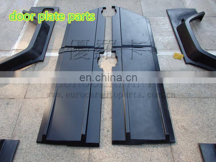 Hot body kits for G class G550 G450 G350 G320 to G63 auto parts front bumper front lip rear bumper over fenders full set