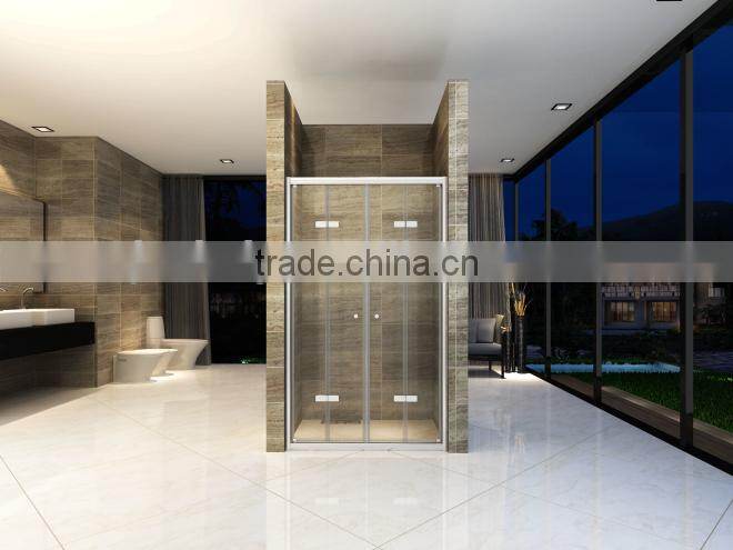 6mm With Frame And Folding Stable Shower Enclosure BL-054