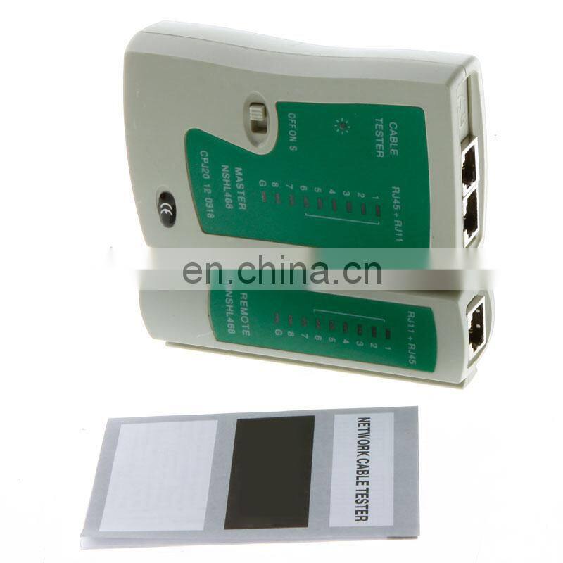 Professional RJ45 Cable lan tester Network Cable Tester RJ45 RJ11 RJ12 CAT5 UTP LAN Cable Tester Networking Tool network Repair