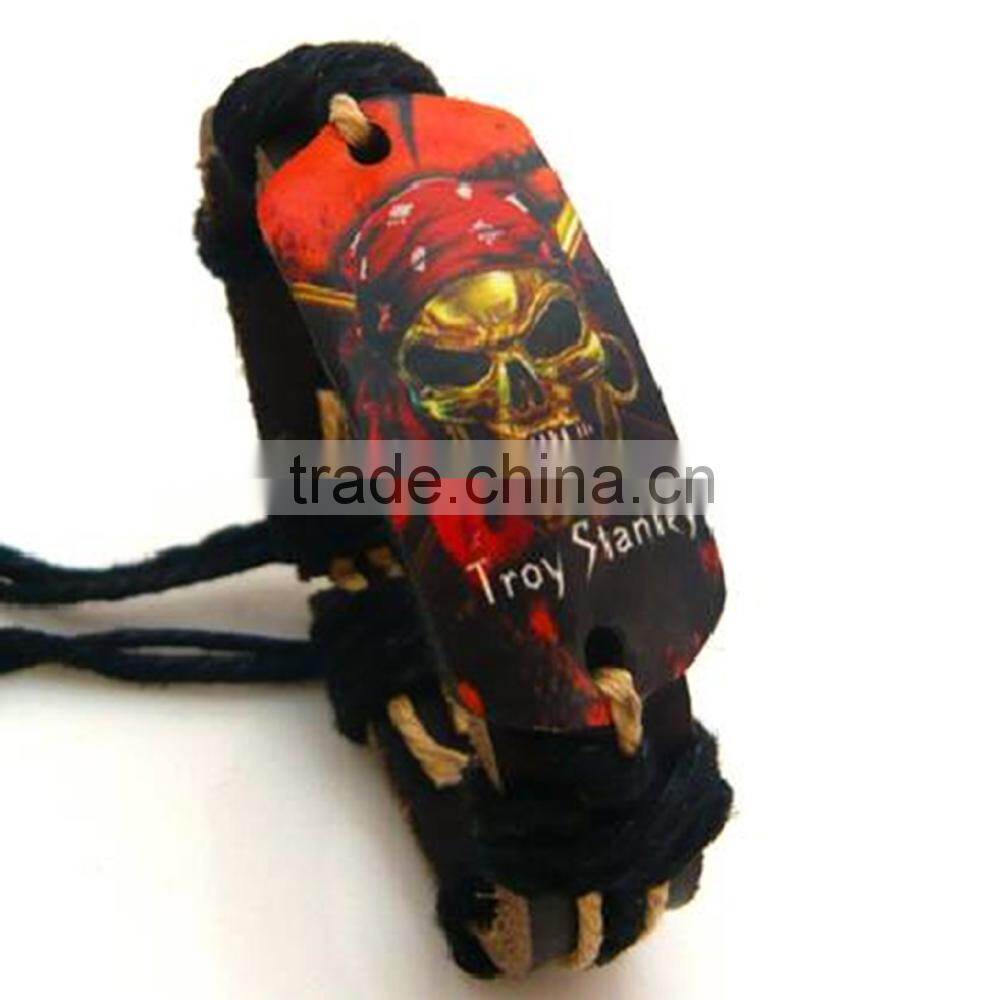 Hot Sale Thermal Transfer Leather Bracelet Wholesale