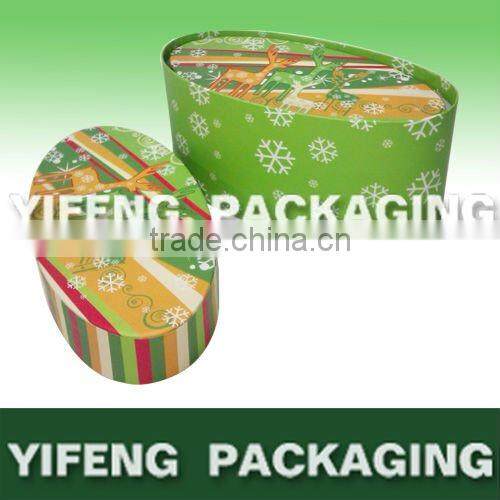 oval Christmas box set
