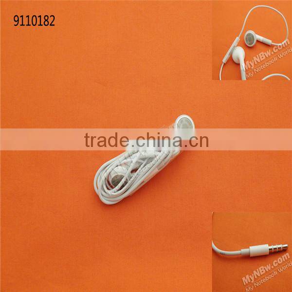 High Quality ! Headset Earphone With Mic for iPhone 4 4S 3GS 3G for iPod Touch