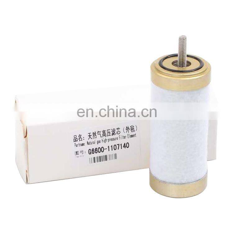 Diesel Truck Bus High Pressure LNG CNG LGP Natural Gas Filter G6600-1107140
