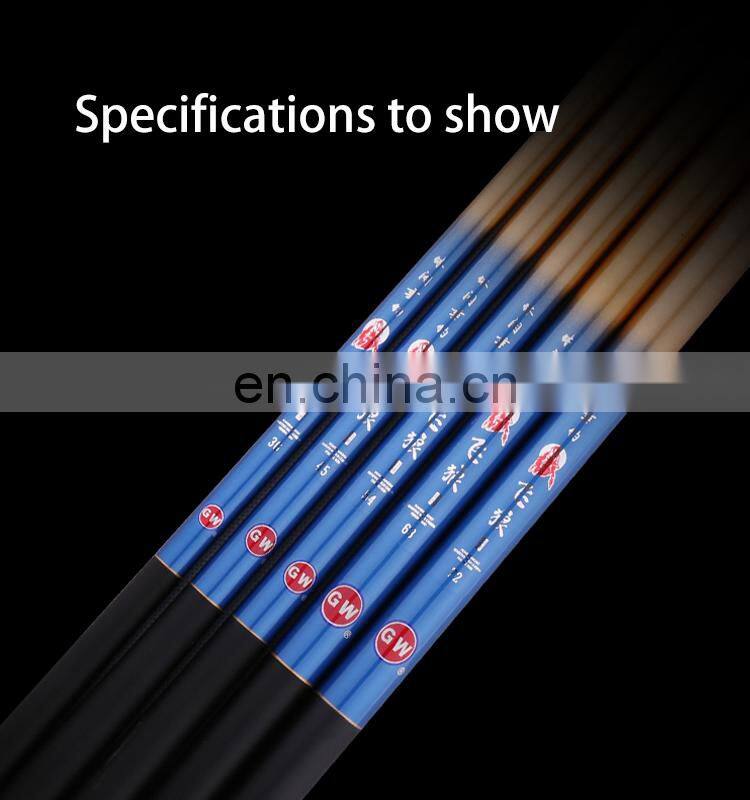 Portable carp fishing rod carbon fiber Carbon pole stream fishing rods hand