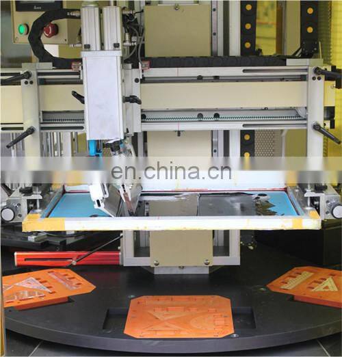 Single Color Screen Printing Machines For Ruler