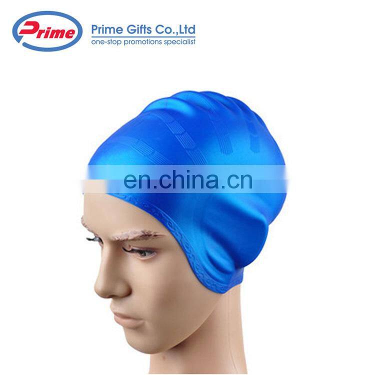Custom Printed Silicone Swim Cap for Adult