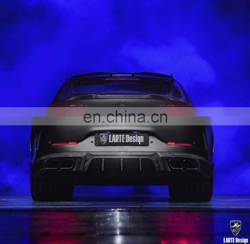 Runde Newest For Mercedes-Benz AMG GT 43 50 53 GT63S Upgrade Larte Design Body Kit Front Lip Rear Lip Spoiler Top Wing