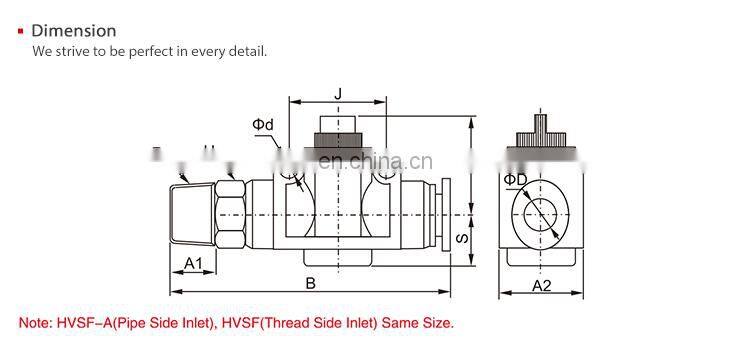 Series male thread flow control hand valve plastic pneumatic air hose tube fitting quick connector water fittings