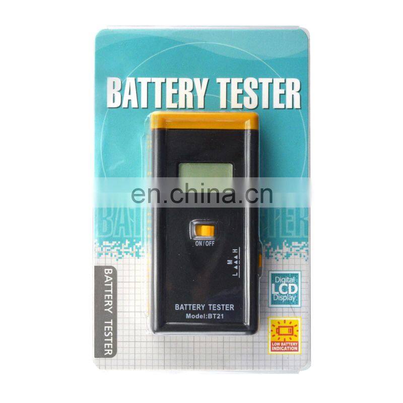 Allsun BT21 9V AAA AA Electronic Device Battery Tester check output voltage With LED Display Batteries Voltage tester