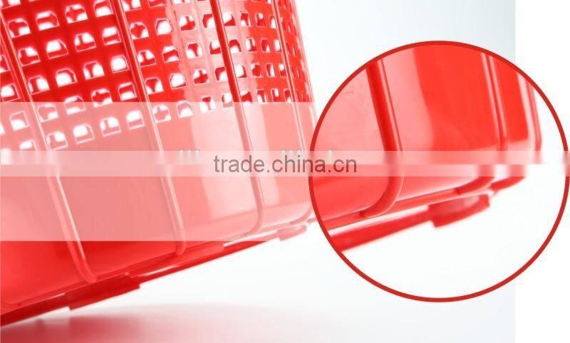 Callia colourful Plastic wastepaper baskets/ Mesh wastepaper basket