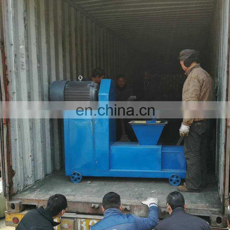 Wood sawdust briquetting press machine factory price