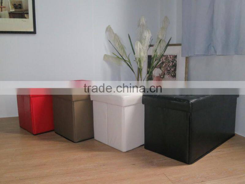Folding Metal Bed/ Ottoman Stool